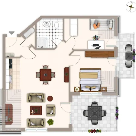 Ferienwohnung Arkonablick 3.5. * Juliusruh